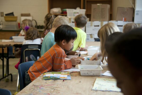 Students in an Art Class